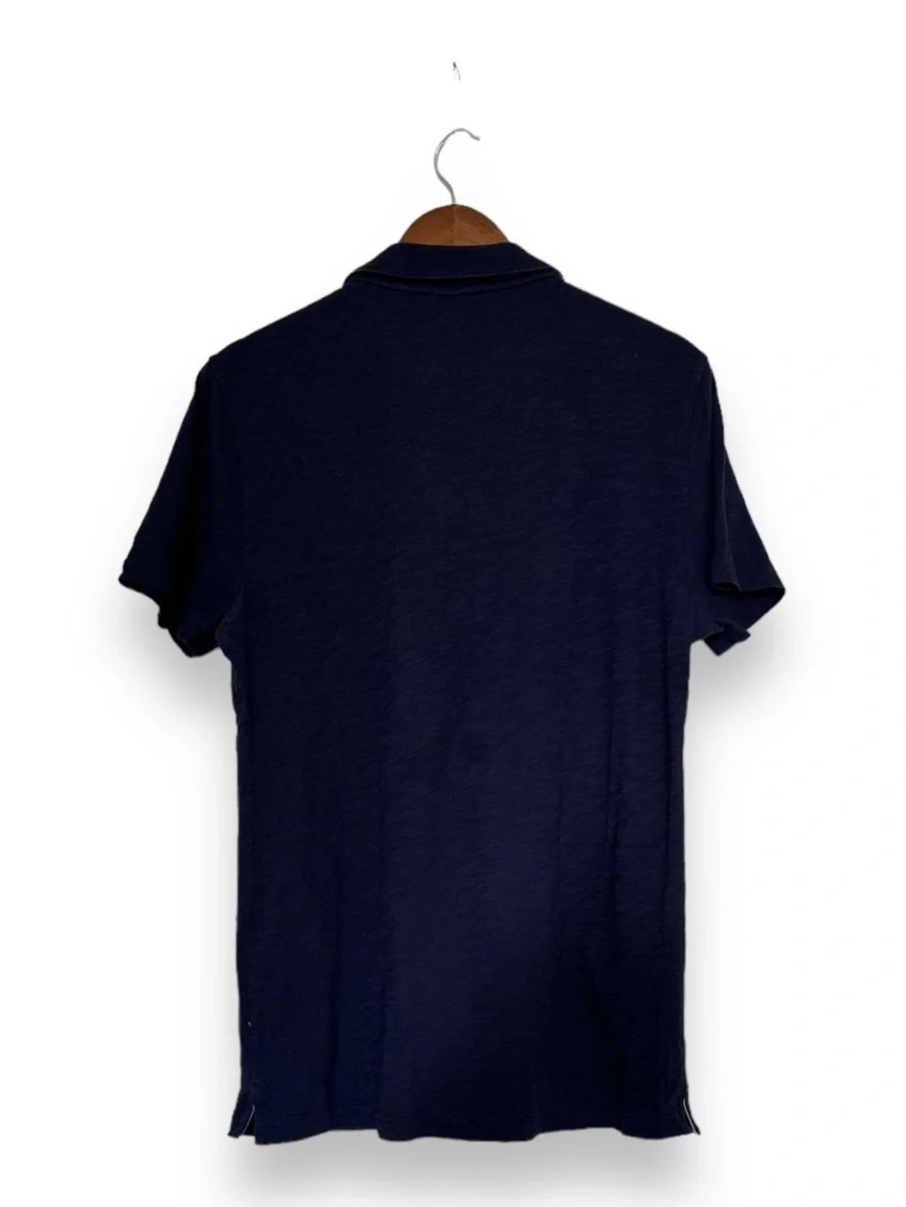 Banana Republic Mens Vintage Polo Shirt - XL Navy Blue Short Sleeve